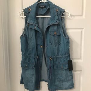 Chambray vest
